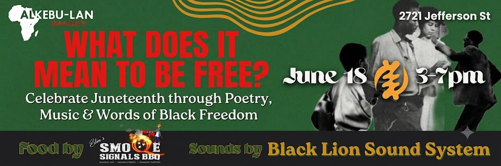"What Does It Mean To Be Free?" —  A Juneteenth Speakers Corner